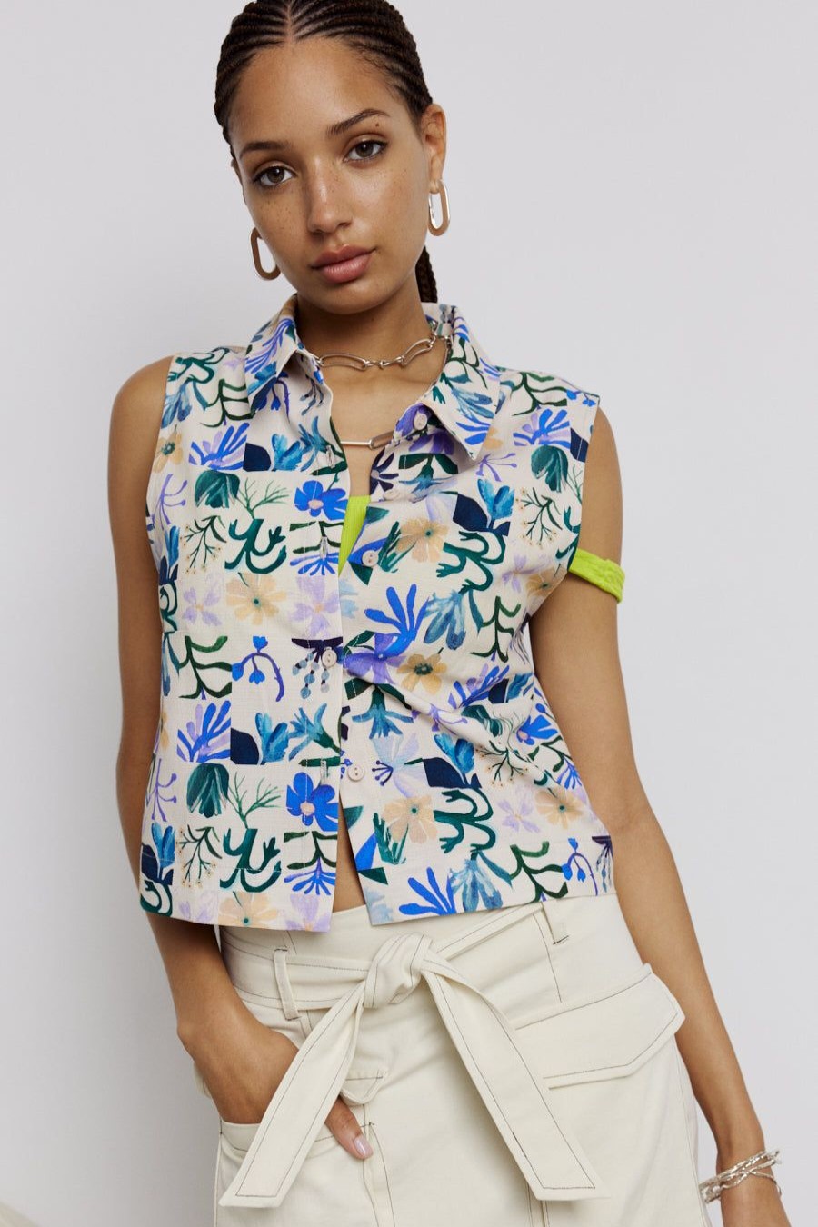 Tops | Eve Gravel West Shirt