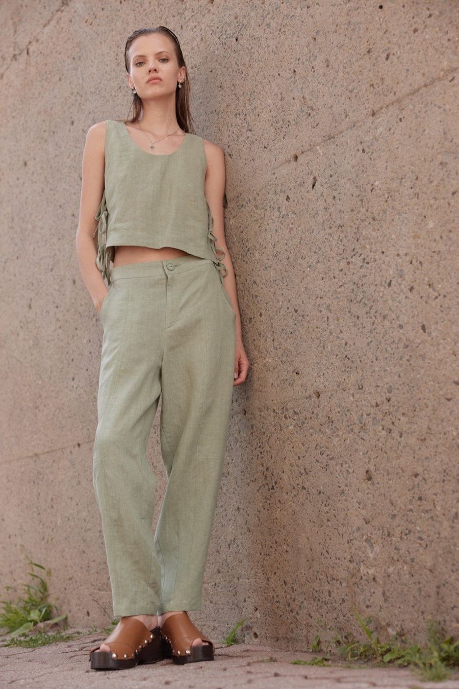 Pants | Eve Gravel Devi Pants