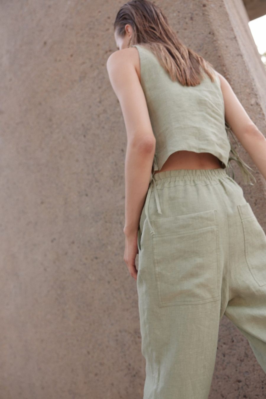 Pants | Eve Gravel Devi Pants