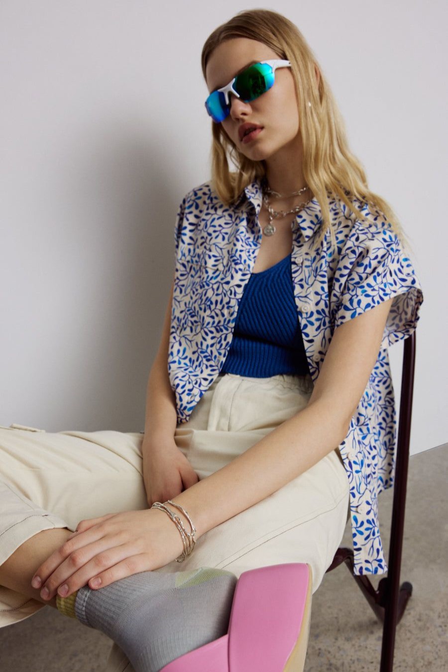 Tops | Eve Gravel Whyle Shirt