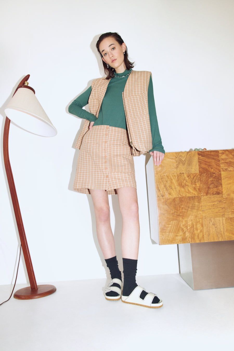 Shorts And Skirts | Eve Gravel Miro Skirt