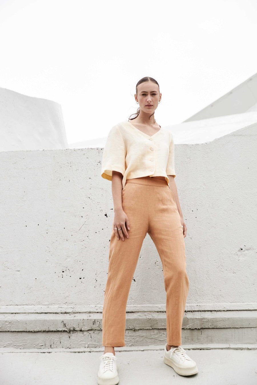 Pants | Eve Gravel Pavot Pants