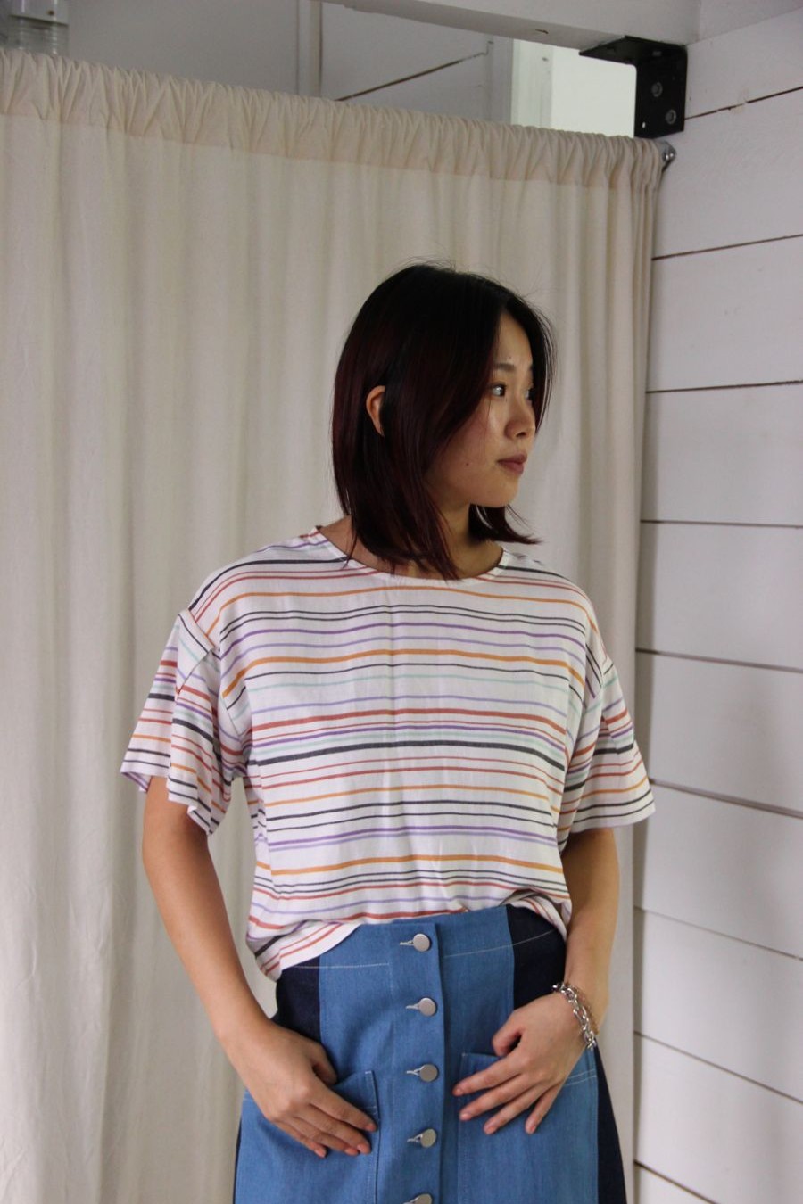 Exclusive Items | Eve Gravel Blue Haze Top