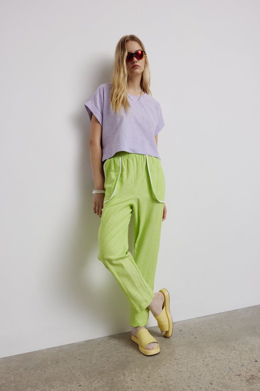 Pants | Eve Gravel Pierce Pants