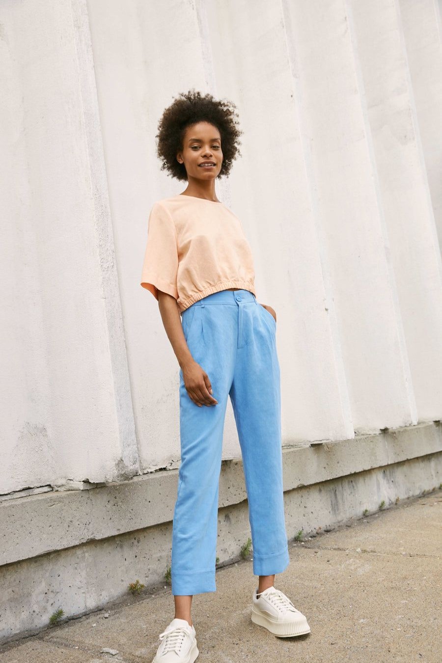 Tops | Eve Gravel Magnolia Top