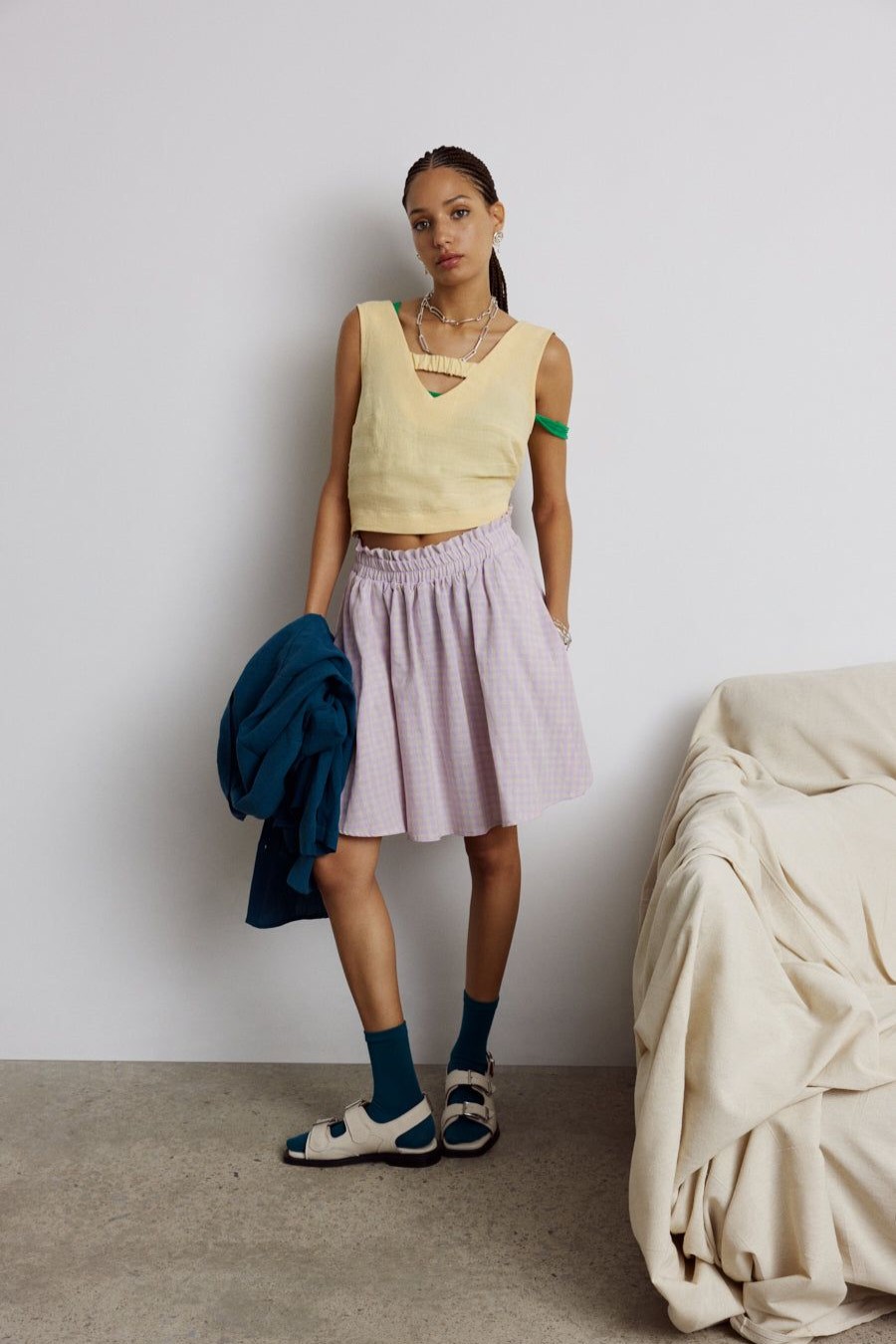 Shorts And Skirts | Eve Gravel Everell Skirt