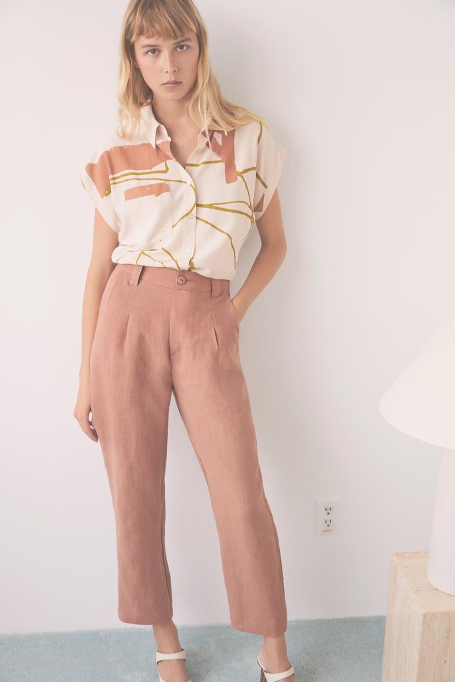 Pants | Eve Gravel Saturne Pants