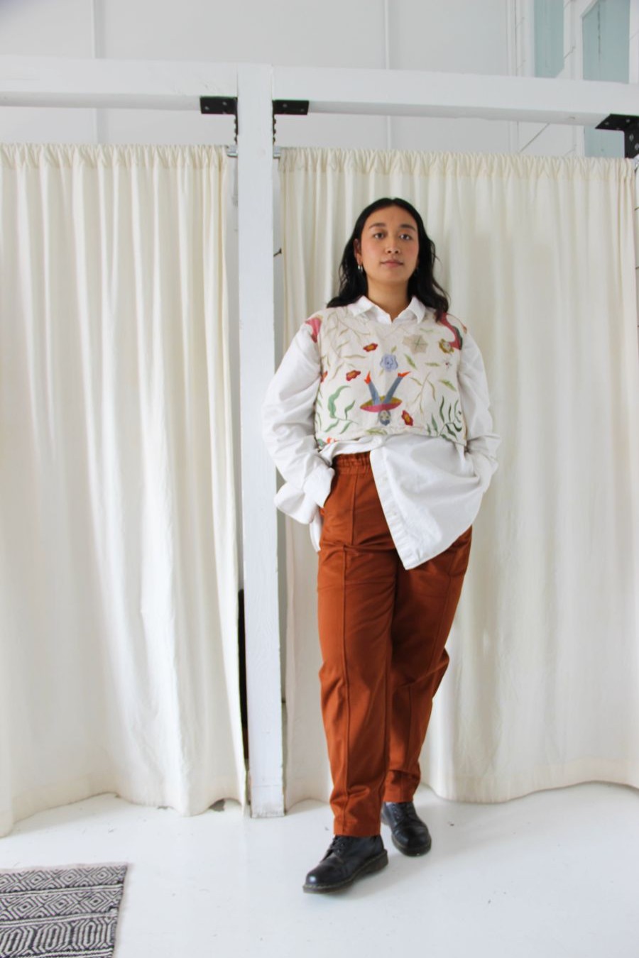 Exclusive Items | Eve Gravel Nimes Pants